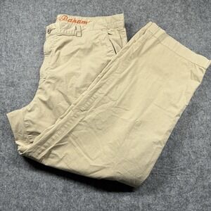 Tommy Bahama Chino Mens Pants 38×30 Flat Front‎ Straight Leg Lightweight Beige